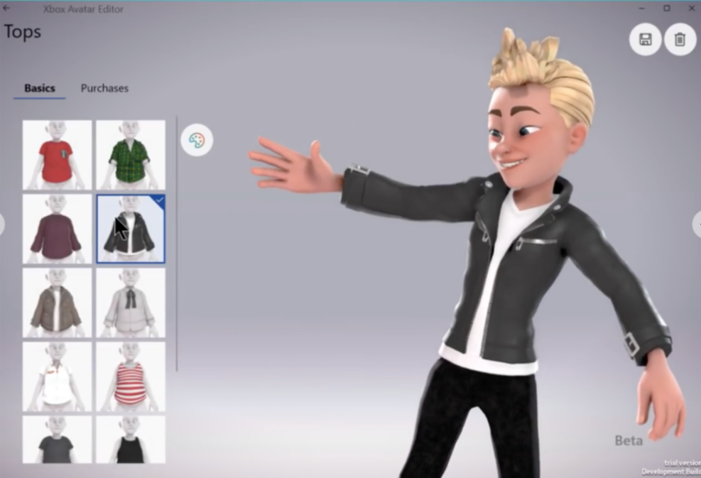 windows 10 xbox avatar