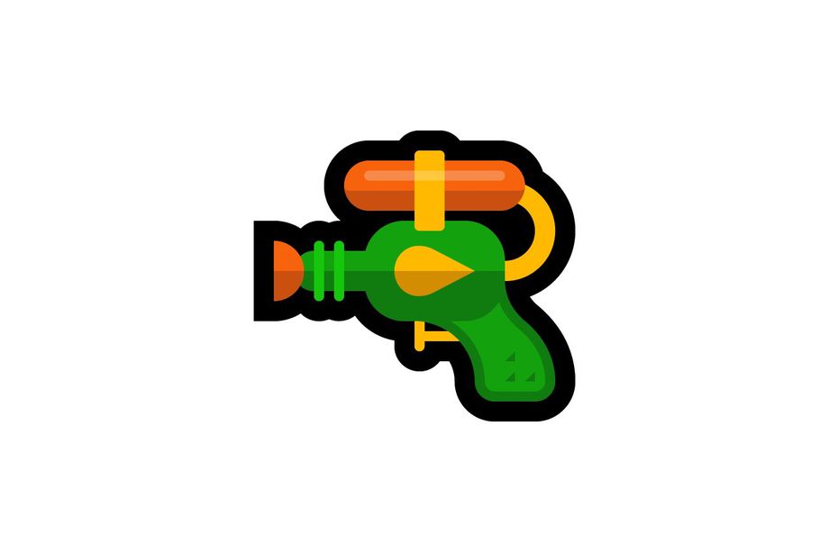 pistola ad acqua emoji