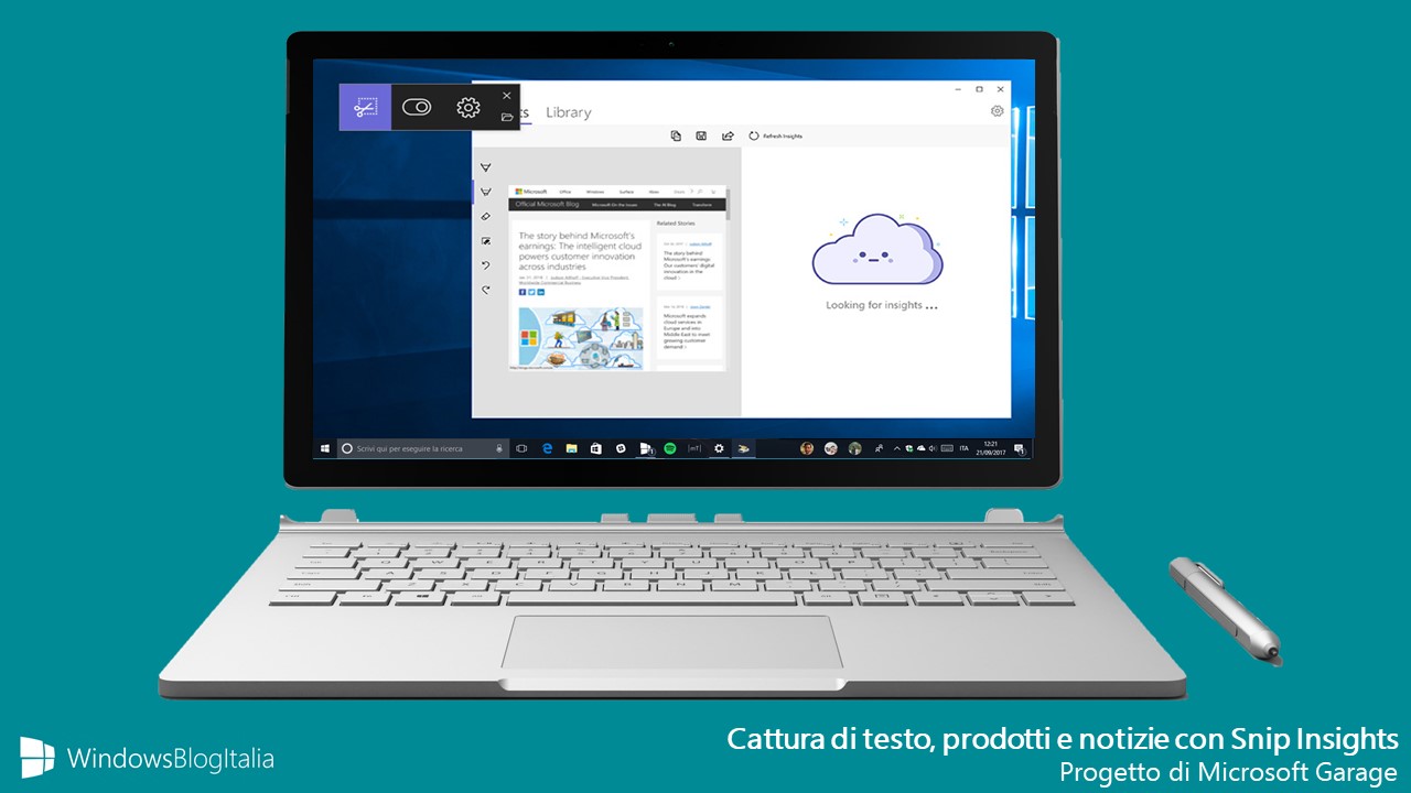 Progetto di Microsoft Garage