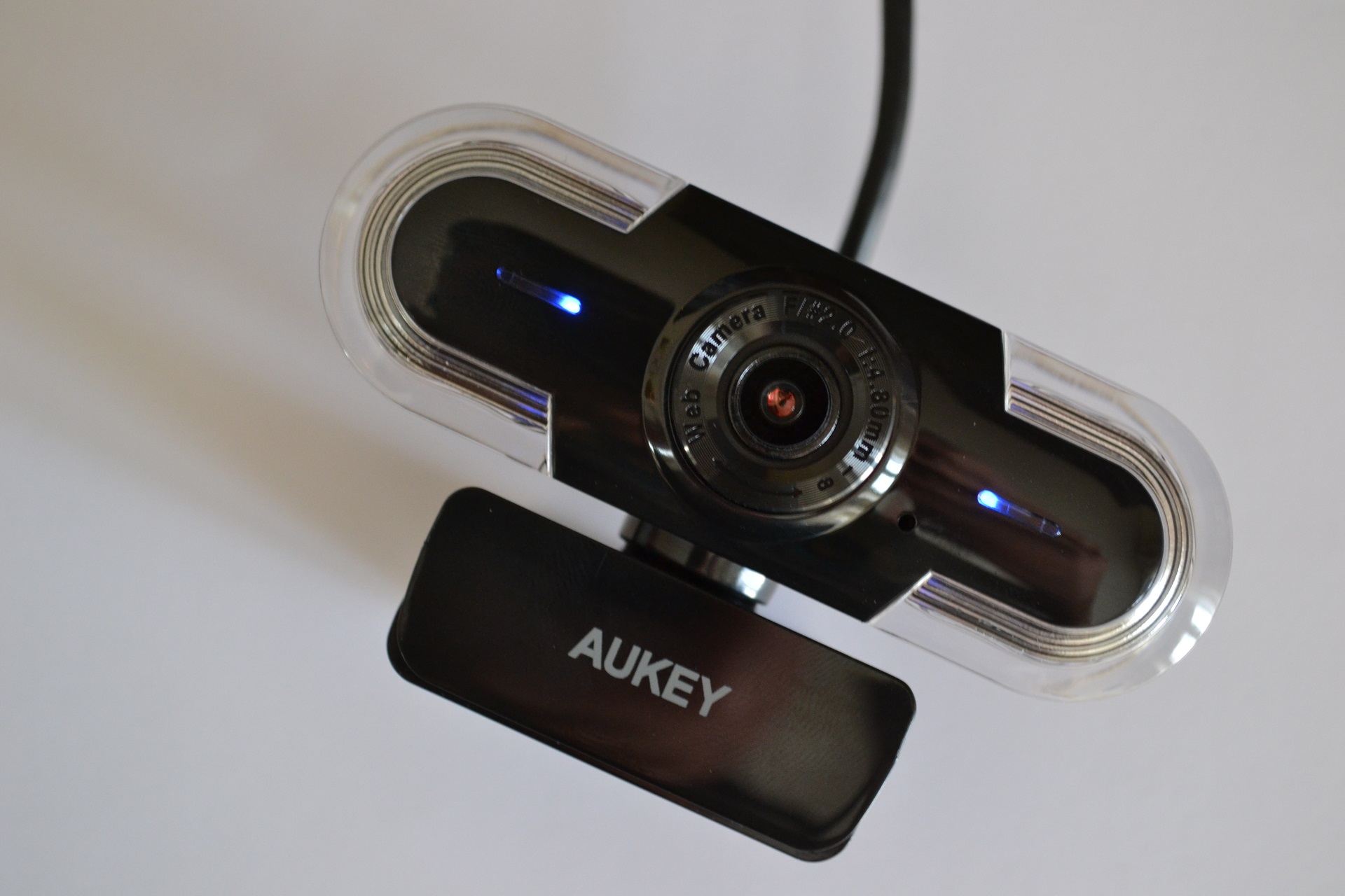 Webcam 2K Aukey design frontale