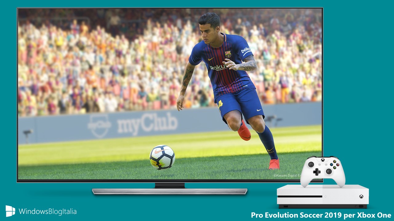 pes 2019 xbox one