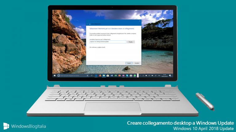 Come creare un collegamento diretto a Windows Update sul Desktop di ...