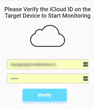 Cocospy verifica iCloud