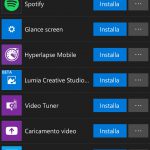 Microsoft Store Windows 10 Mobile pronto installazione