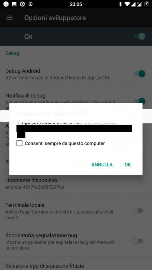 Scrcpy controllare Android da PC