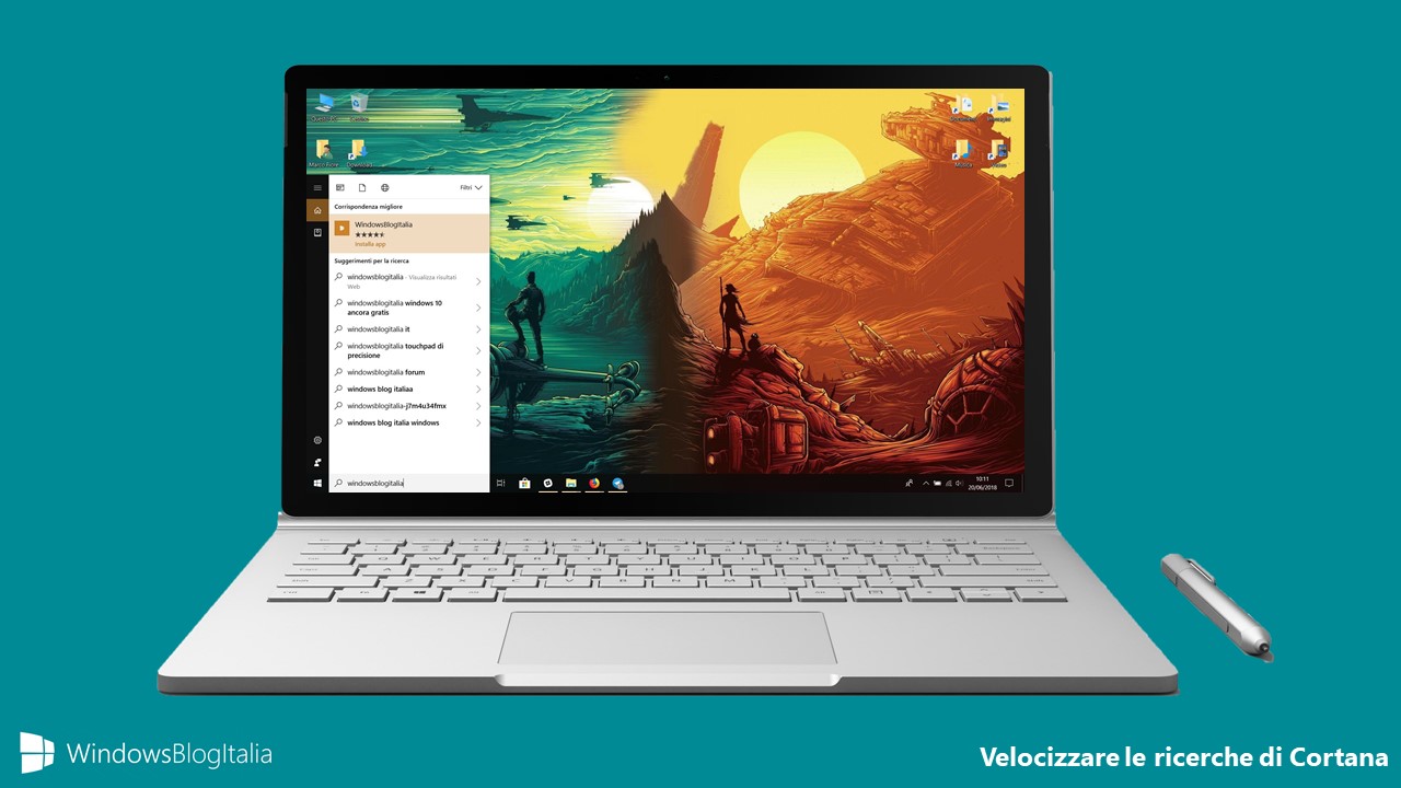 Velocizzare la ricerca di Cortana di file e documenti sul PC