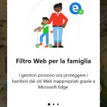 Microsoft Launcher 4.12 filtro web famiglia