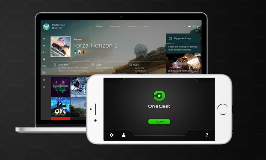 OneCast app iPhone iPad Mac giochi streaming Xbox One