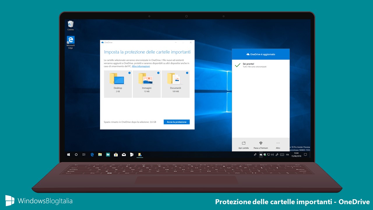 Protezione cartelle importanti - OneDrive