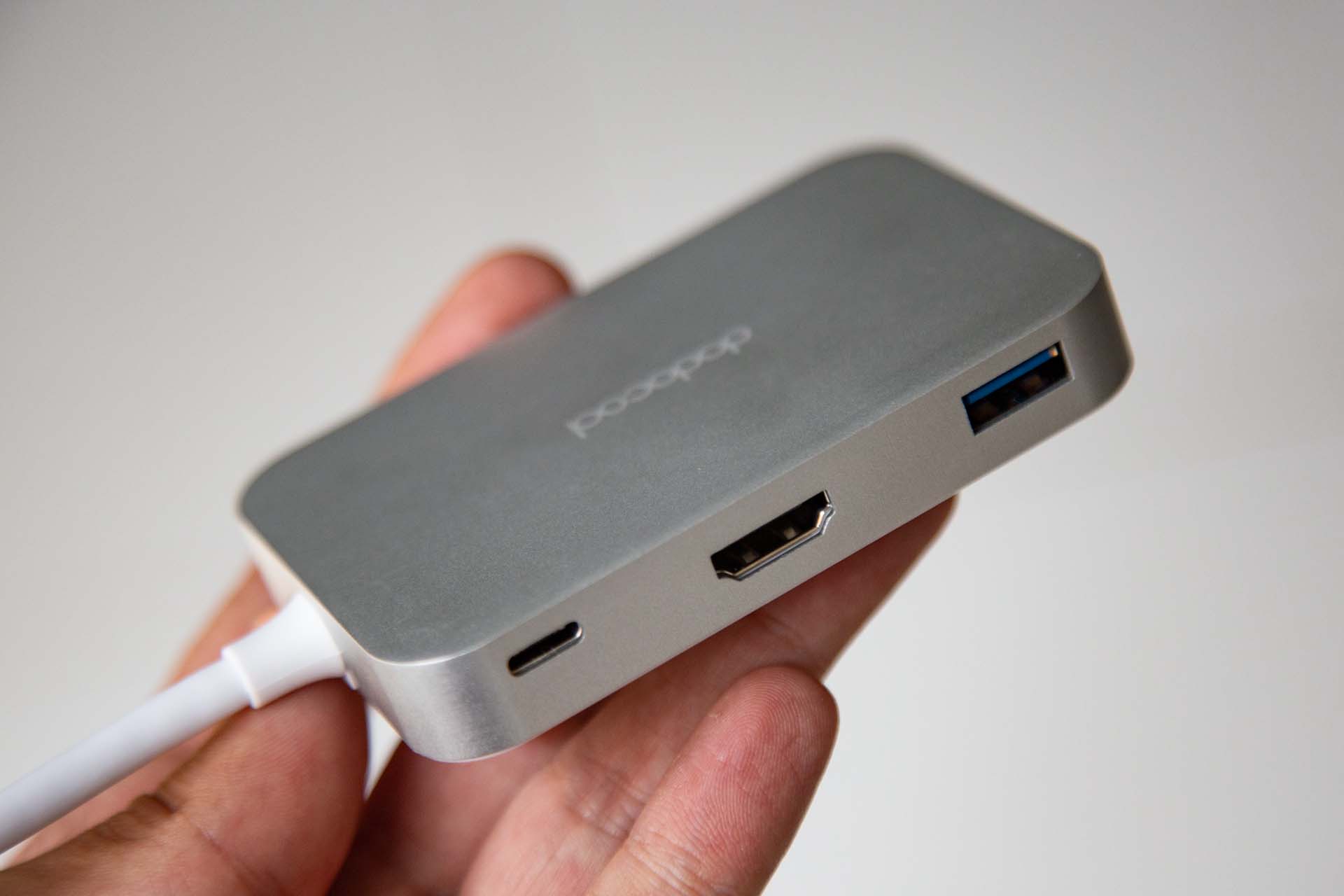 dodocool hub Type-C power delivery, HDMI, USB 3.0