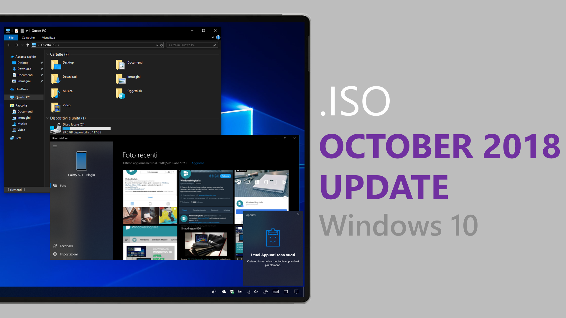 ISO Windows 10 October 2018 Update