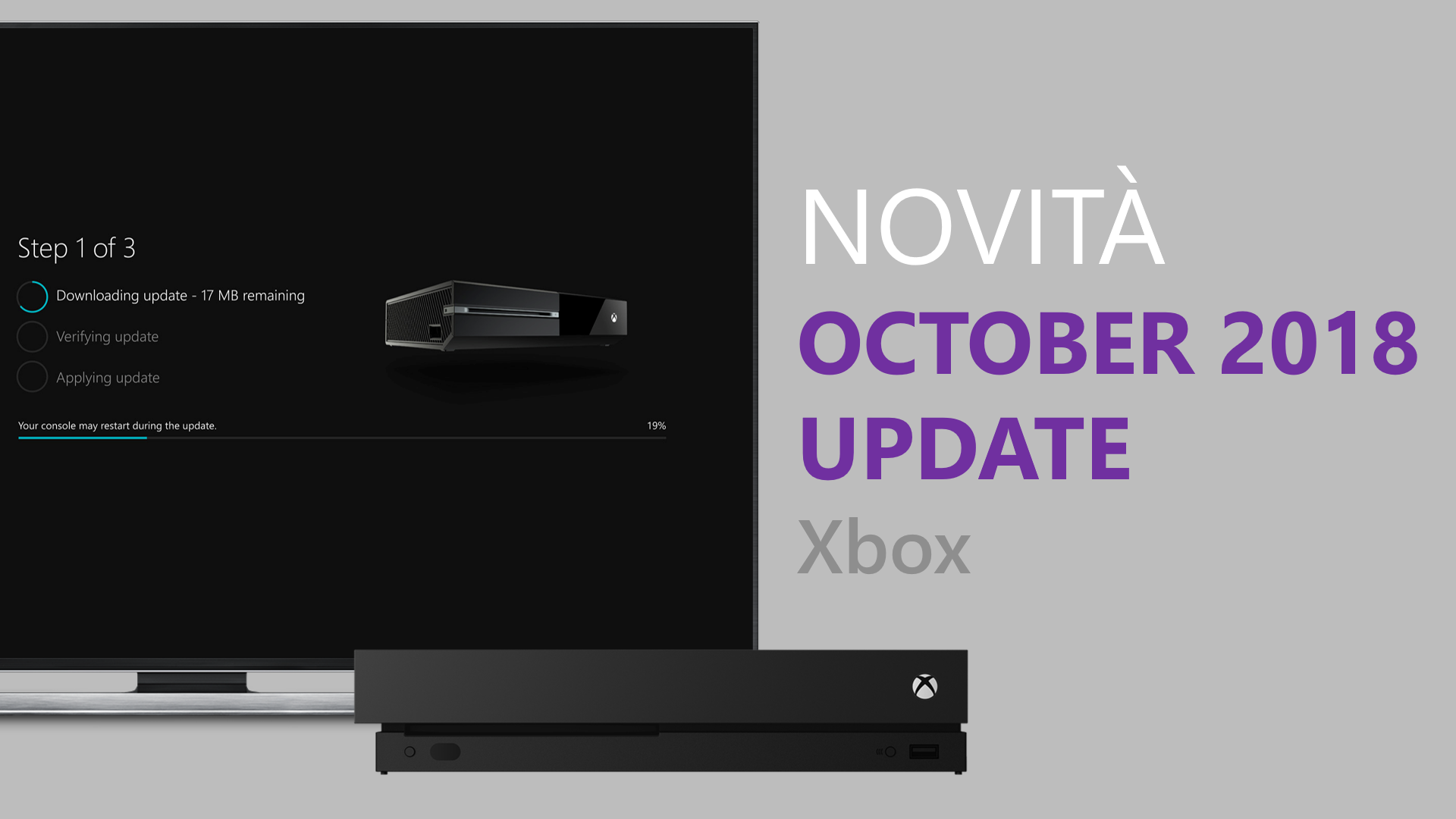 Xbox October 2018 Update