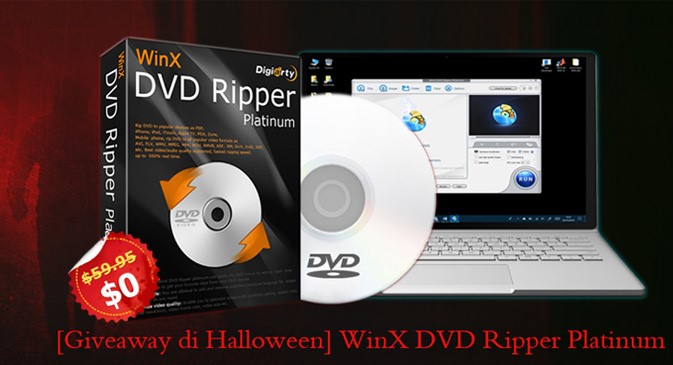 WinX DVD Ripper Platinum Halloween Giveaway