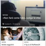 Microsoft Launcher schermata notizie