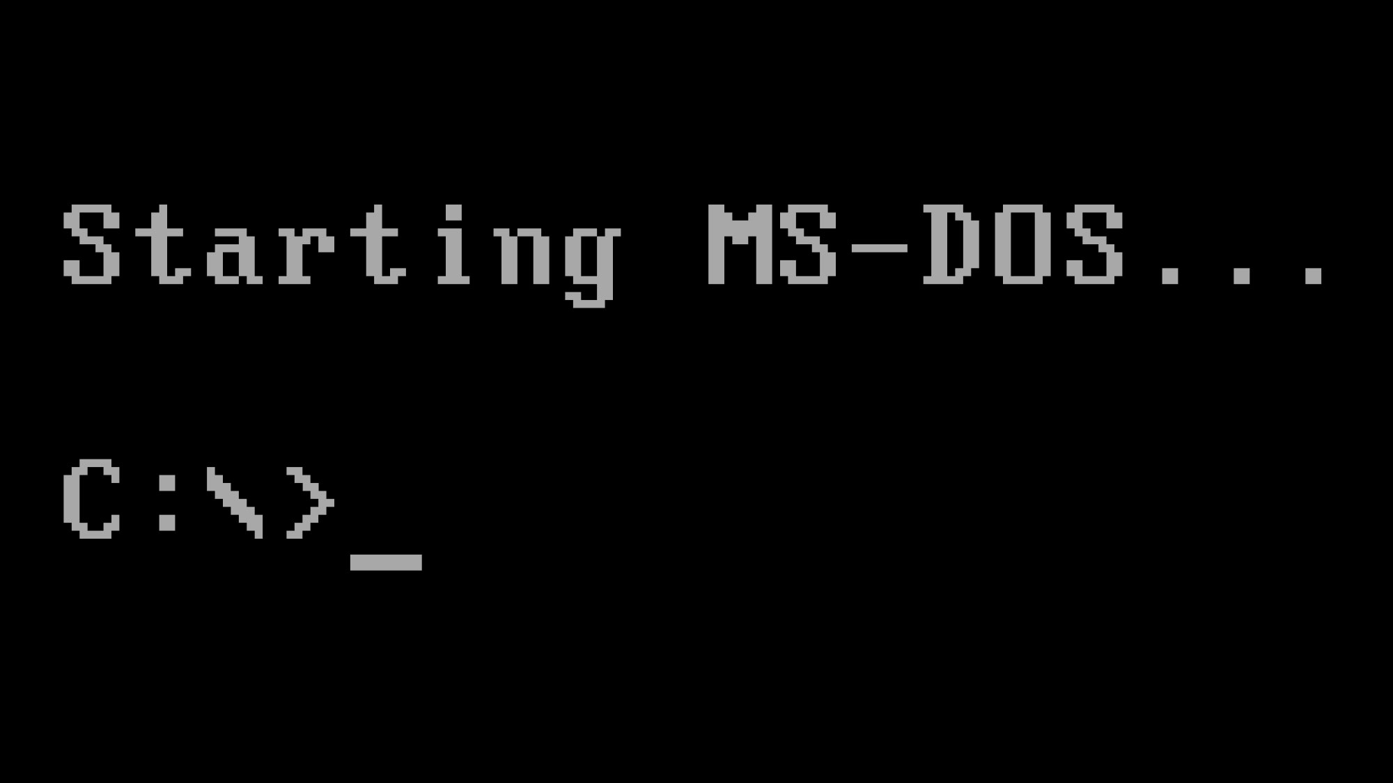 Microsoft MS-DOS