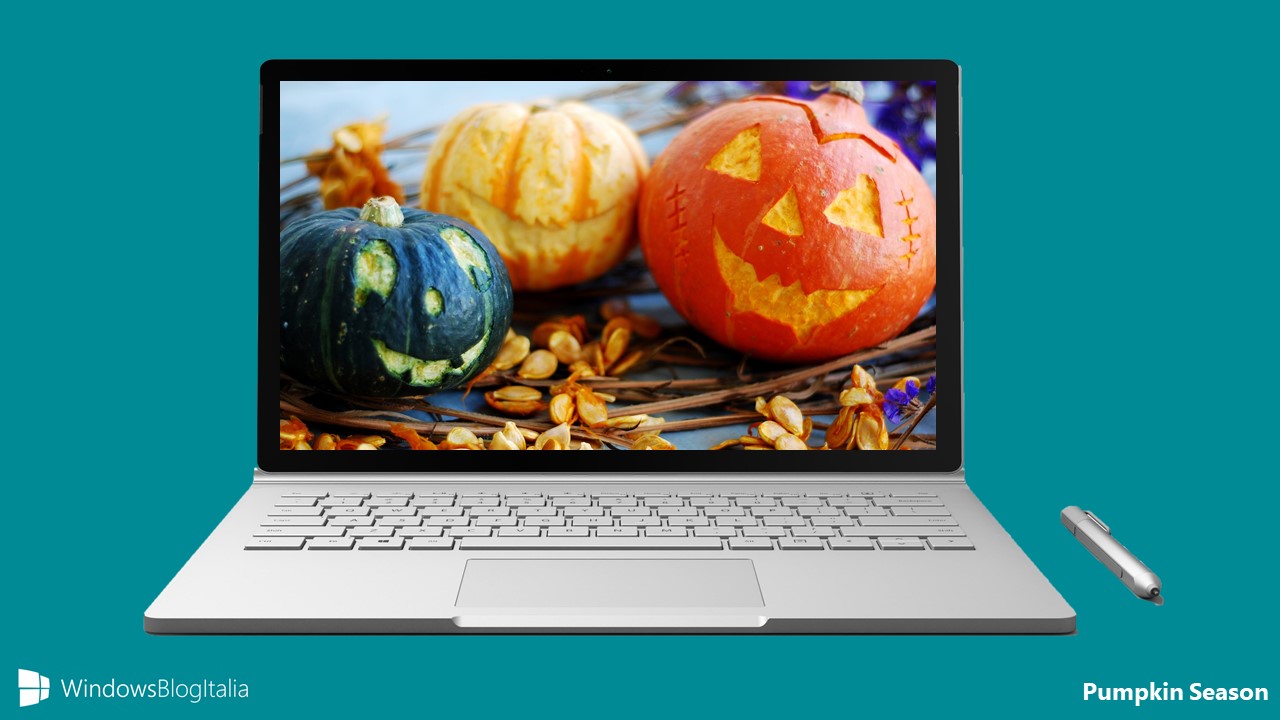Pumpkin Season tema Halloween Windows 10