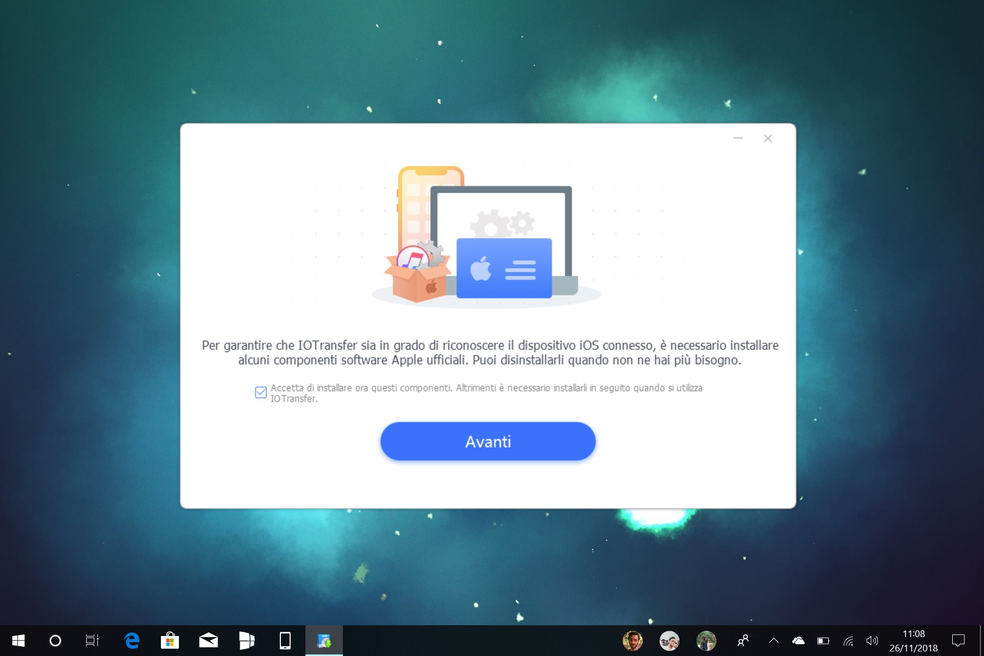 IOTransfer Windows 10 installazione 2