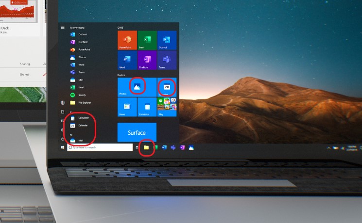 Nuove icone Windows 10