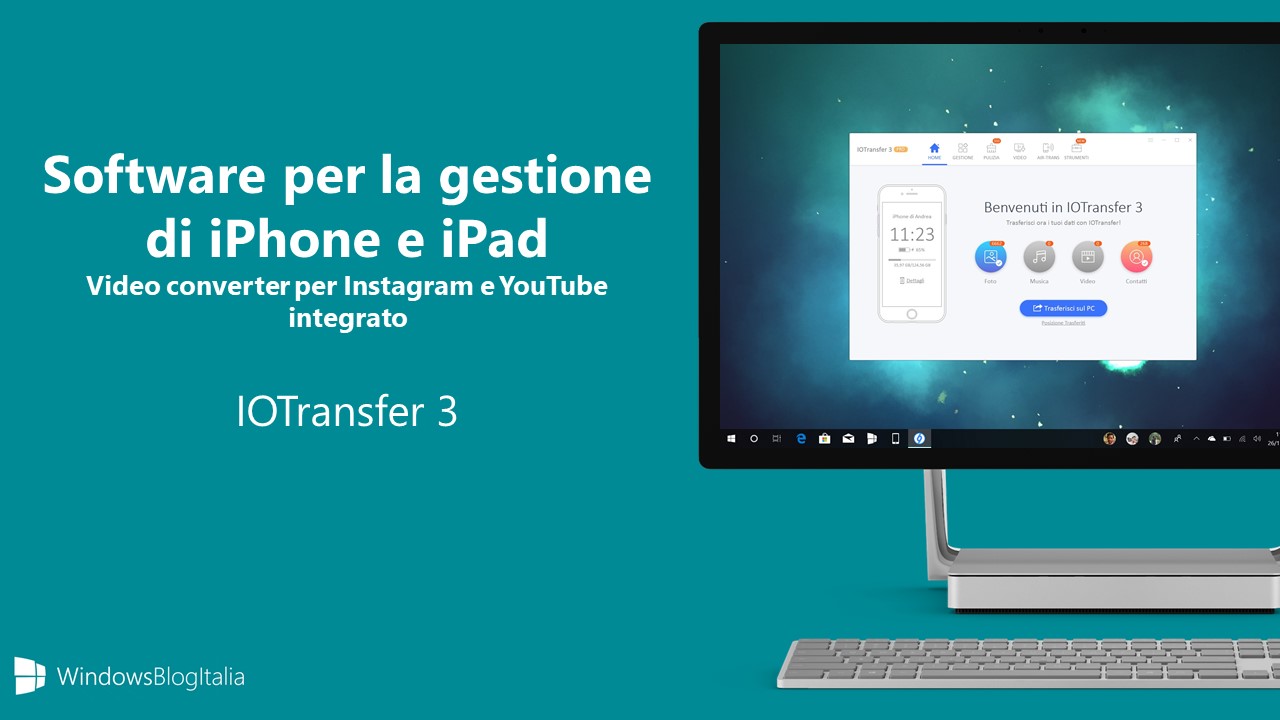 Software gestione iPhone iPad IOTransfer 3