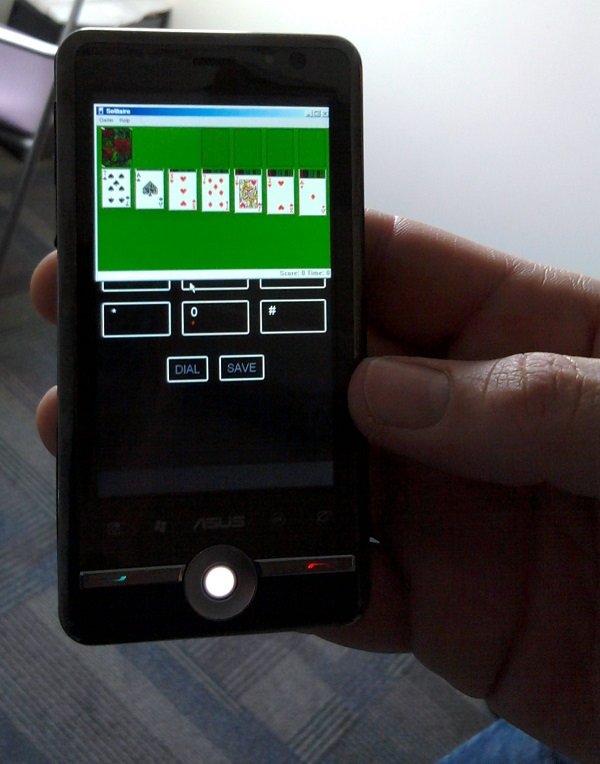 Windows 95 Mobile Solitario