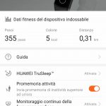 Huawei Health app gestione Honor Band 4