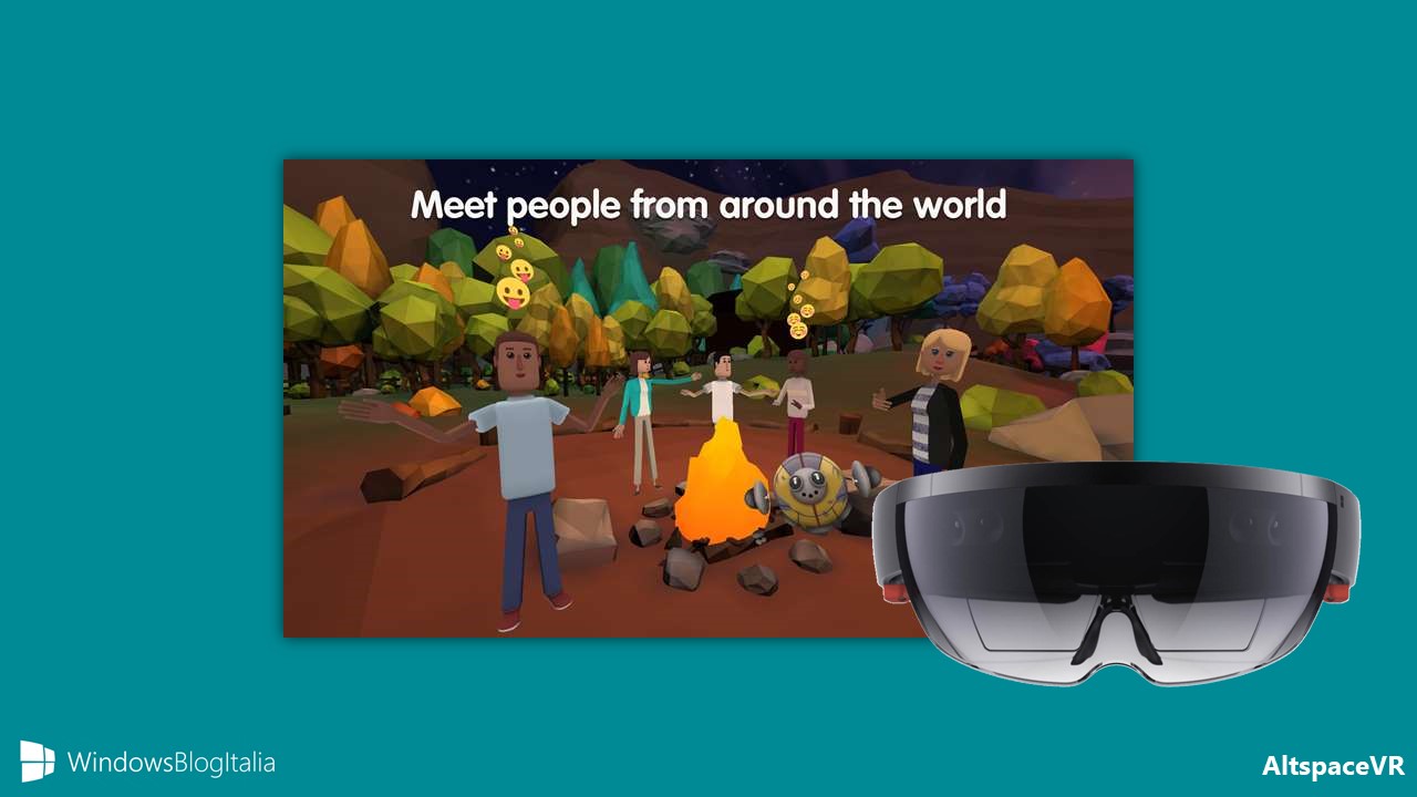 AltspaceVR app community realta mista Windows 10