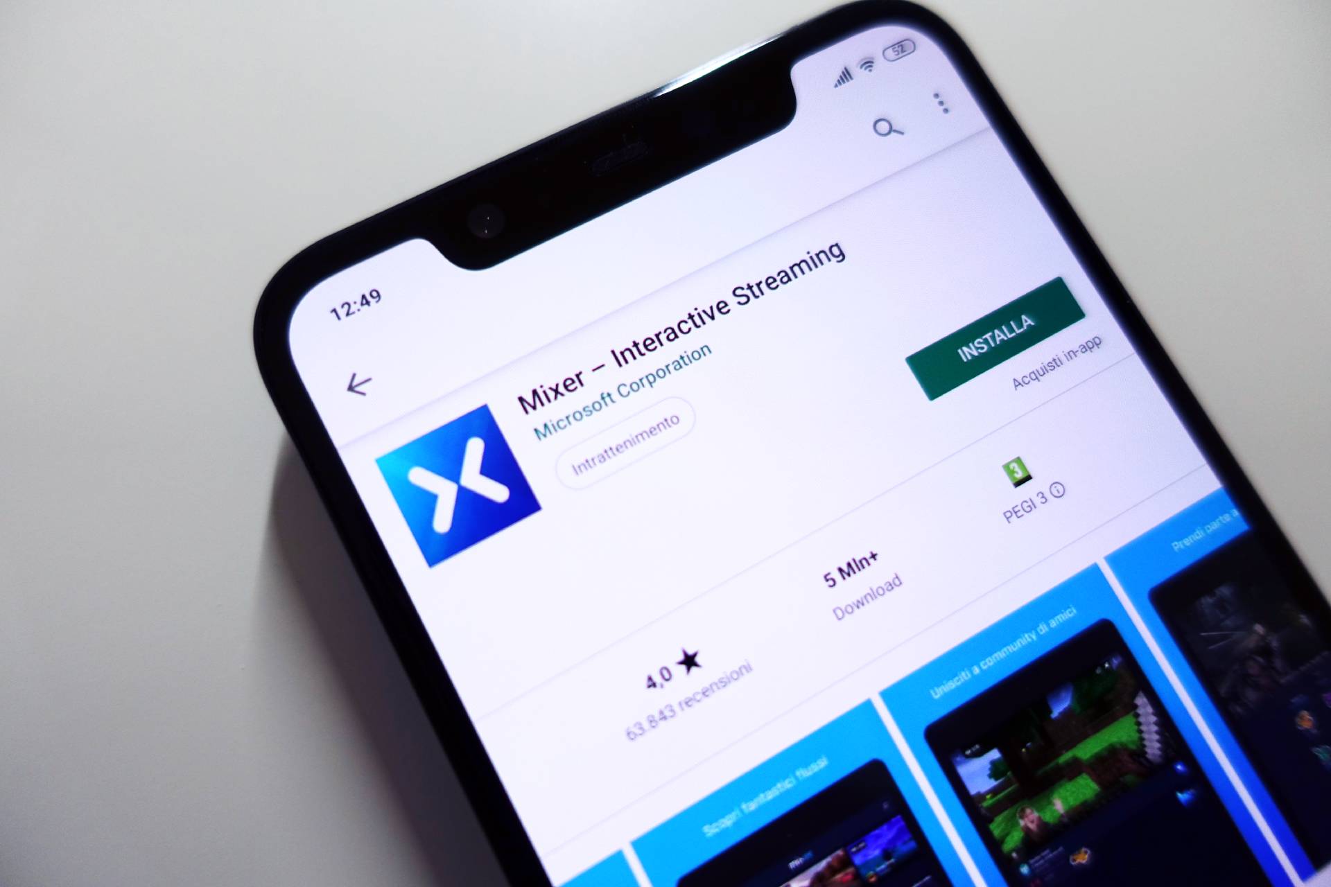 Microsoft Mixer app Android