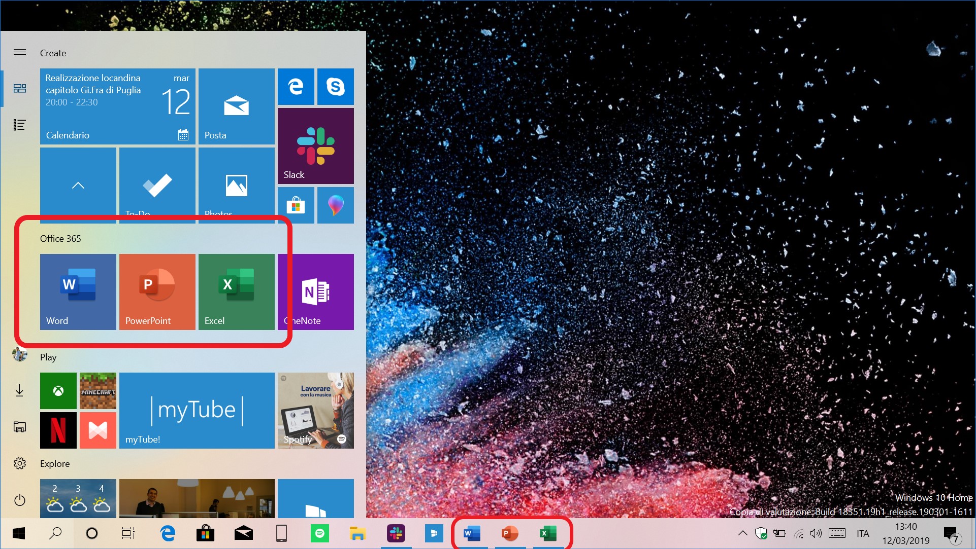 Nuove icone Office 365 Windows 10