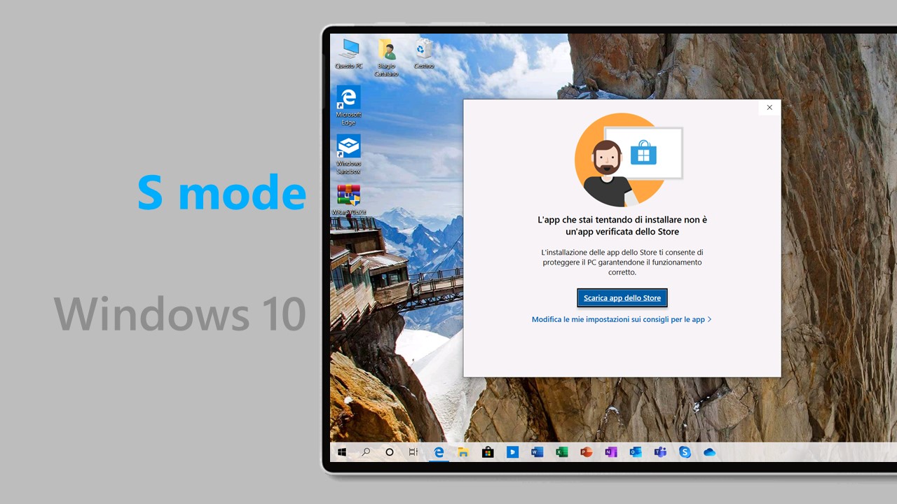 S mode - Windows 10