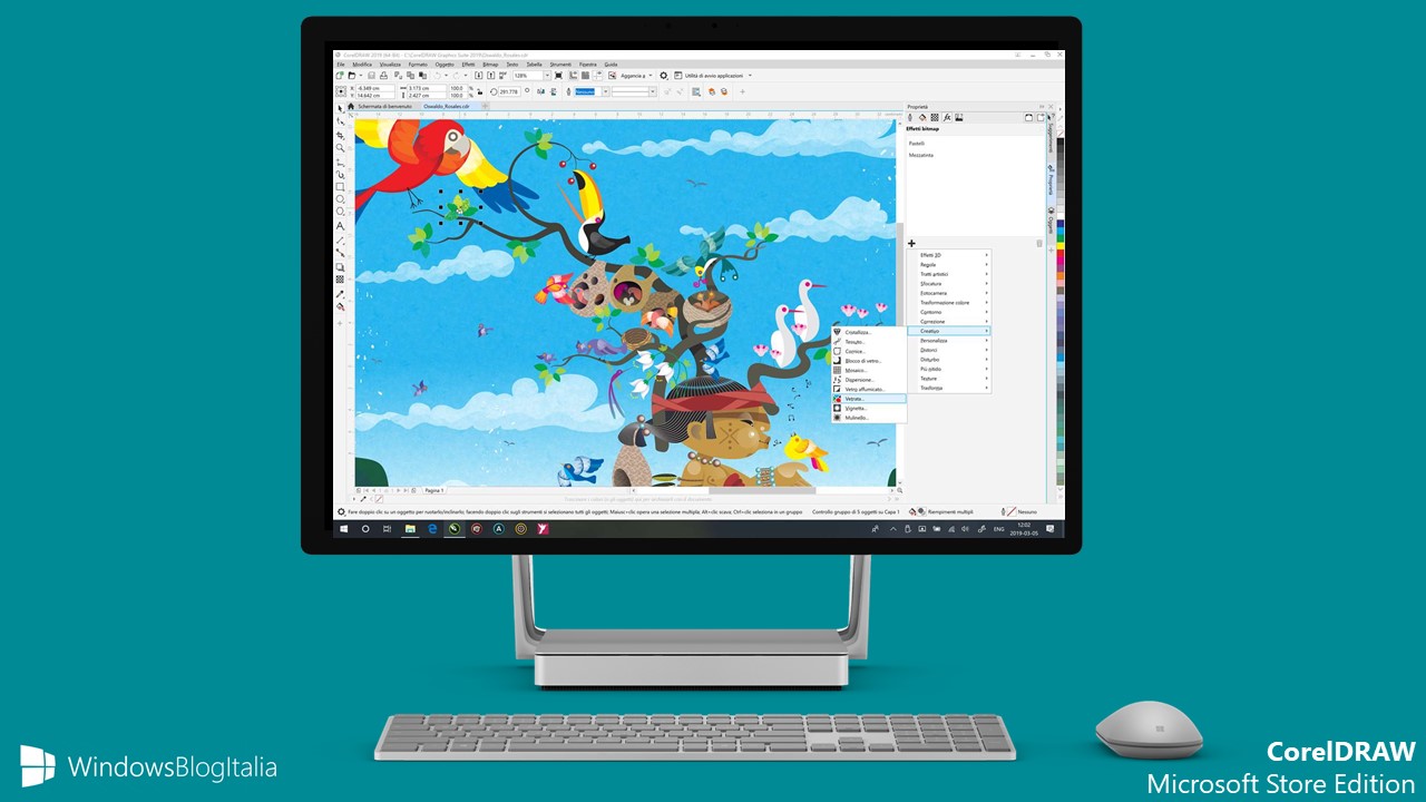 Download CorelDRAW 2019 per Windows 10 in versione Microsoft Store Edition