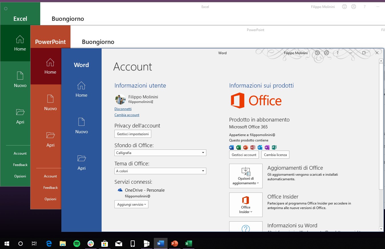 Office 365 nuove icone production