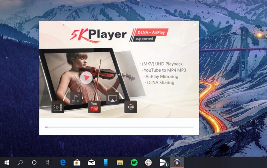 5KPlayer installazione Windows 10