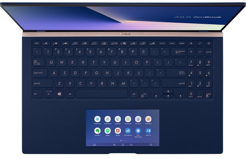 ASUS ZenBook con ScreenPad 2.0