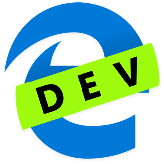 Microsoft Edge Dev icona