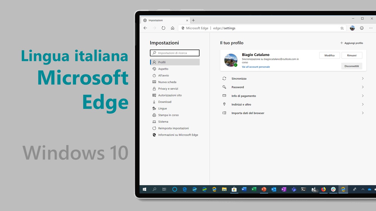 Il nuovo Microsoft Edge disponibile in lingua italiana