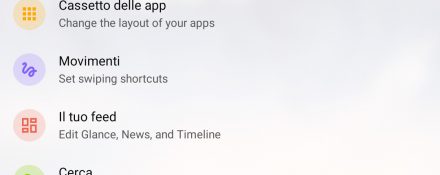 Microsoft Launcher 5.6 nuovo design impostazioni