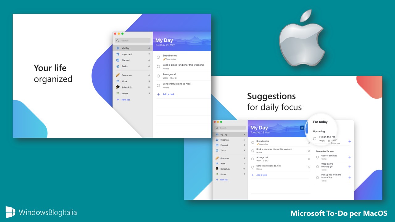 Microsoft To-Do per MacOS