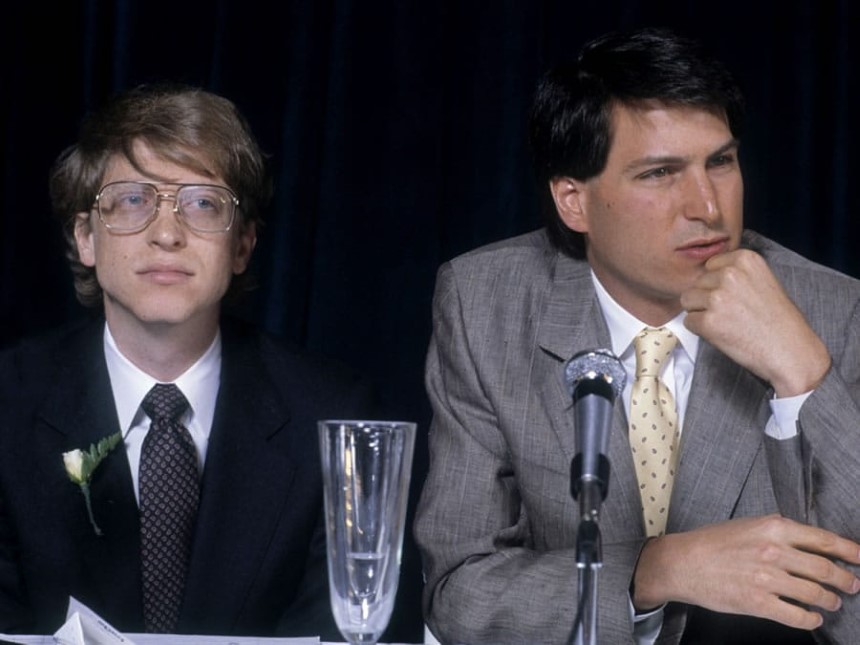 Bill Gates ricorda Steve Jobs uno s*****o, ma era un mago