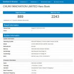 Prestazioni CPU GeekBench 4 Chuwi HeroBook