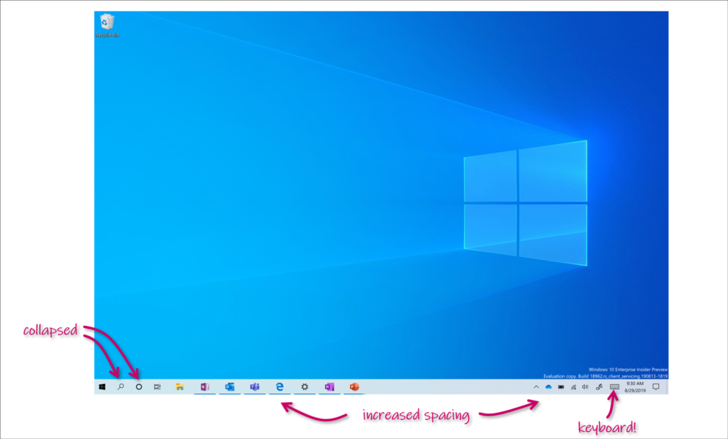 Microsoft rinnova la modalità tablet di Windows 10