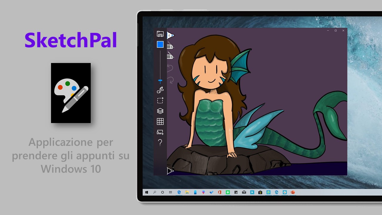 SketchPal applicazione Windows 10