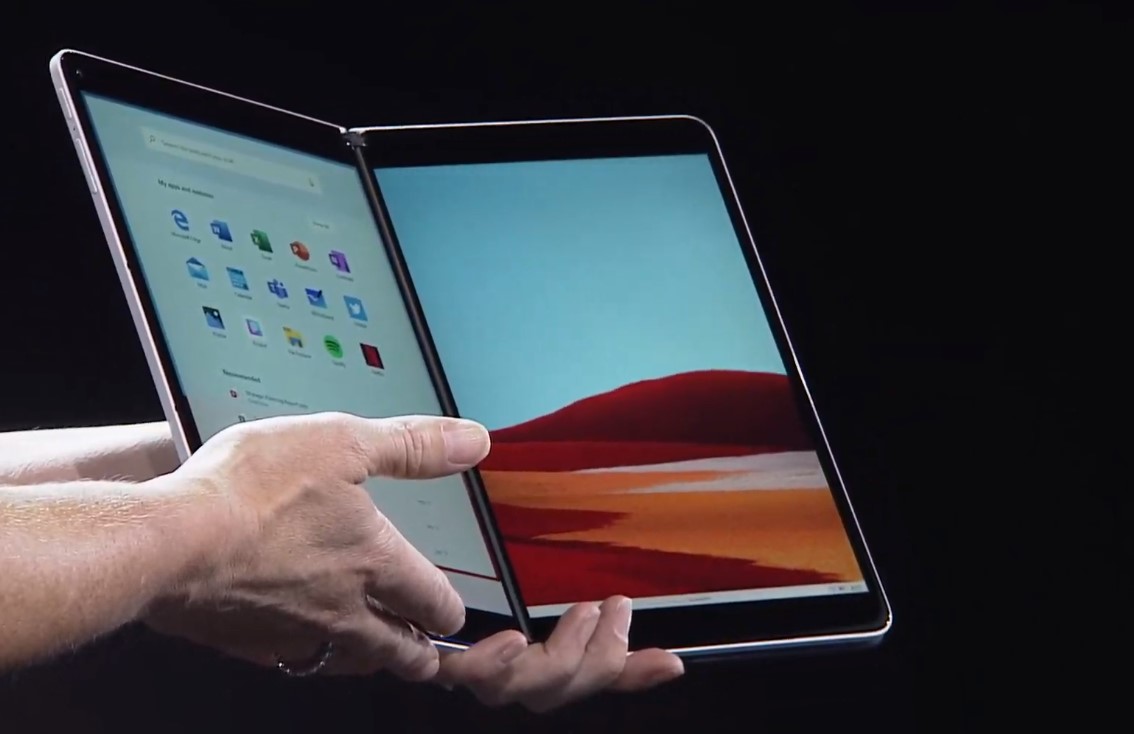 Windows 10X su Microsoft Surface Neo
