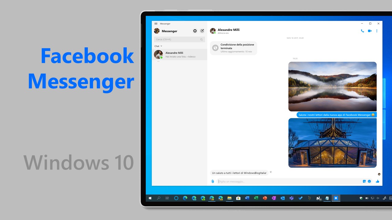 facebook pc app windows 10