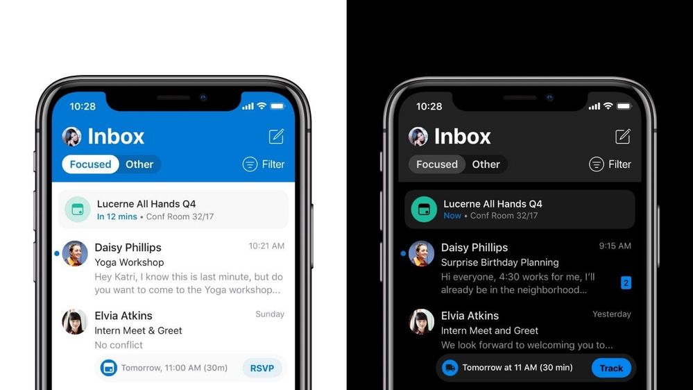 Microsoft Outlook Mobile feature prossimo appuntamento