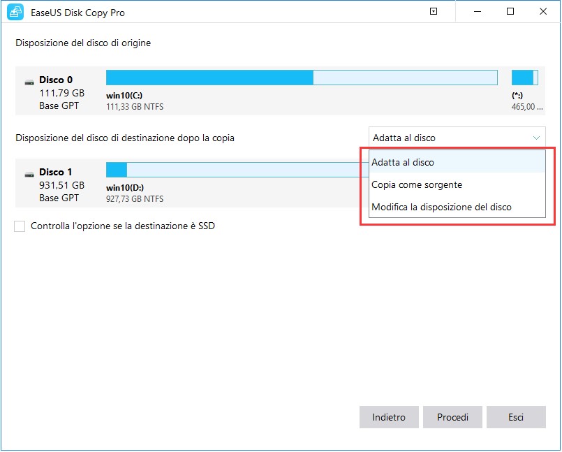 EaseUS Disk Copy Pro per Windows