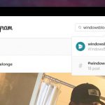 Instagram per Windows 10 nuova app ufficiale schermata di ricerca