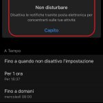 Microsoft Outlook per iOS modalita Non disturbare 1