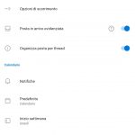 Microsoft Outlook Mobile nuovo icon set in stile Fluent Design 2