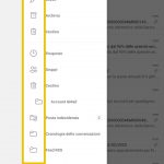 Microsoft Outlook Mobile nuovo icon set in stile Fluent Design 3