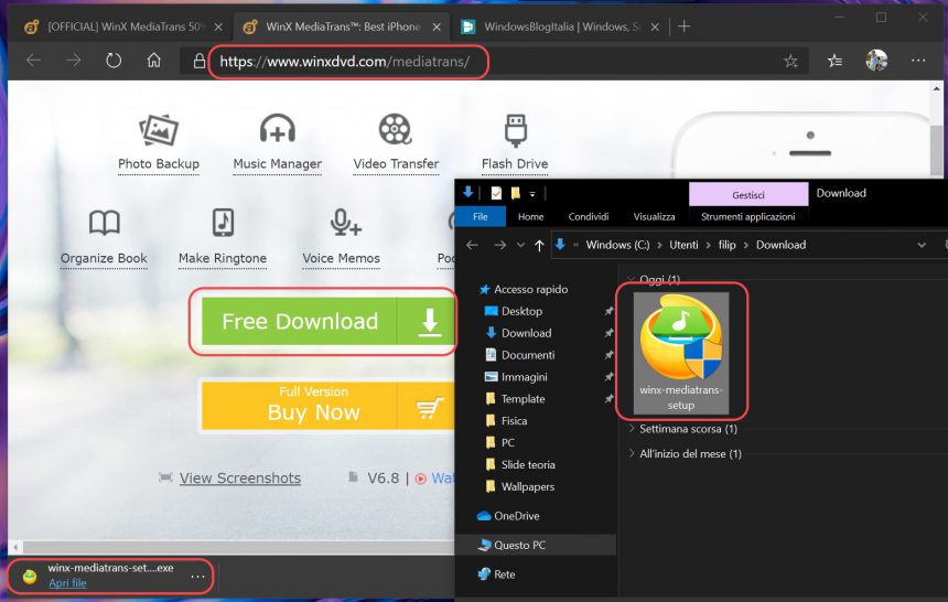 WinX MediaTrans installazione 1
